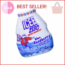 ICEE Zero Calorie Blue Raspberry Liquid Water Enhancer Drink Mix, Natural Flavor