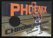 2004-05 Topps Chrome Amare Stoudemire Chrome-Town Heroes #/885 #CTH-AS Relic