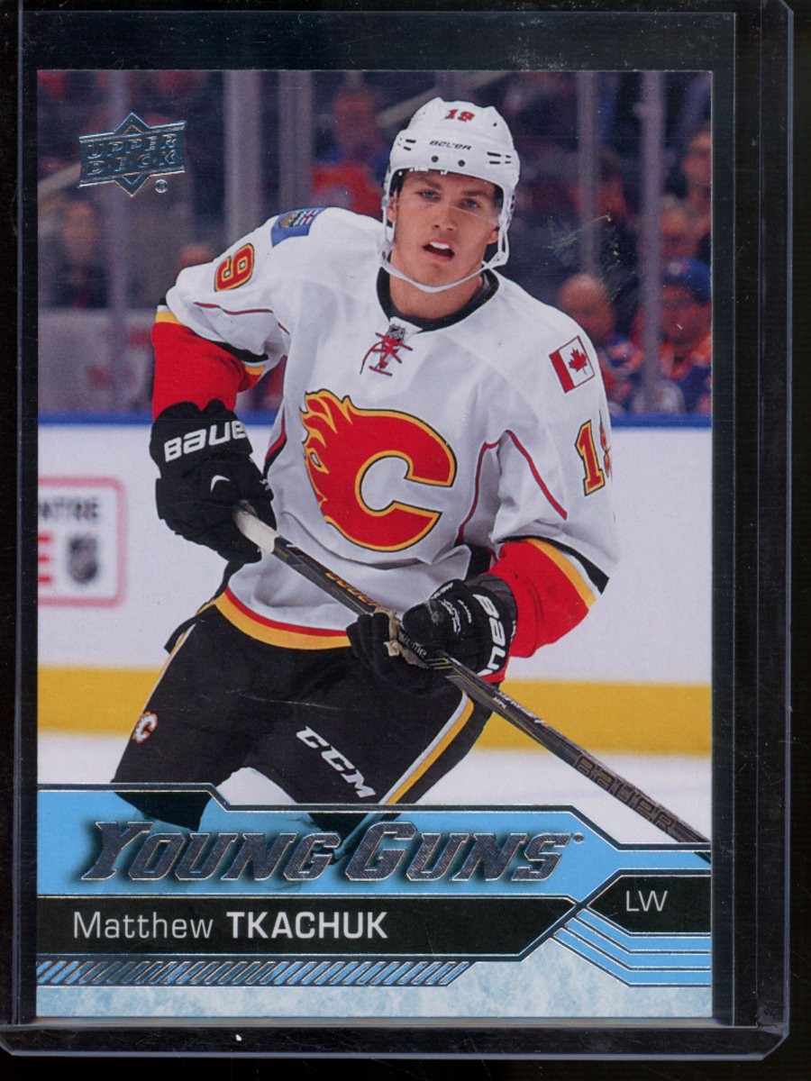 2016-17 Upper Deck Matthew Tkachuk YOUNG GUNS #231 Rookie
