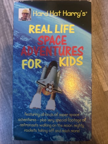 Hard Hit Harry’s Real Life Shuttle Adventures for Kids vhs tape - Picture 1 of 3
