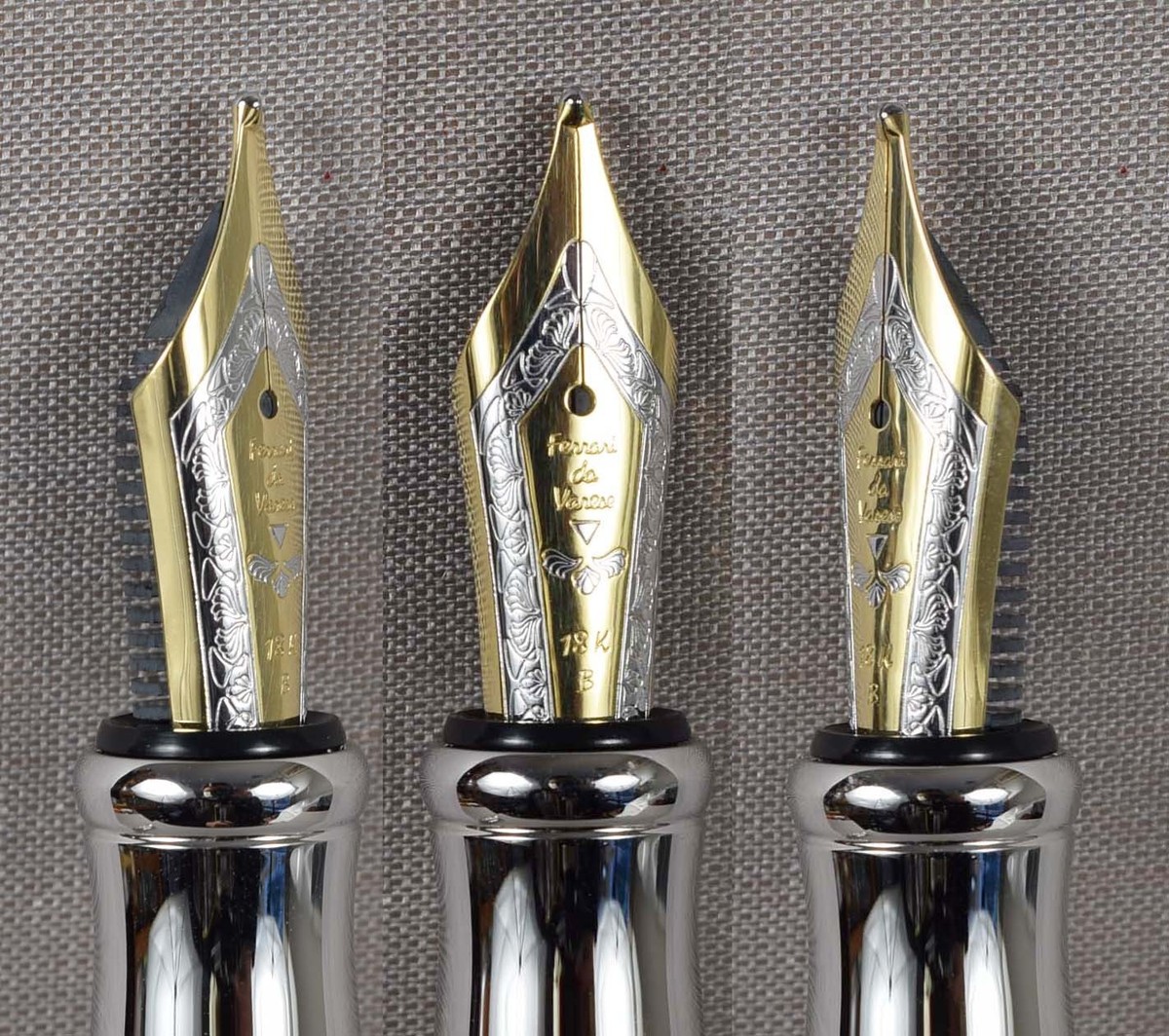 Boxed FERRARI da VARESE BOTTICELLI FOUNTAIN PEN 18K gold B nib | eBay