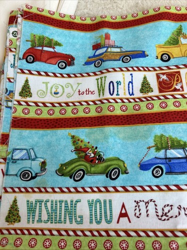 Best Tree On Lot #21757 Cotton Fabric Ingrid Slyder Northcott 3yds Christmas - Picture 6 of 6