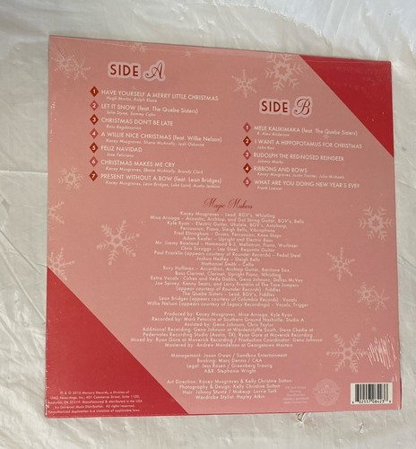 Kacey Musgraves A Very Kacey Christmas Green Vinyl LP Record 2016 New! Sealed! - Picture 2 of 5