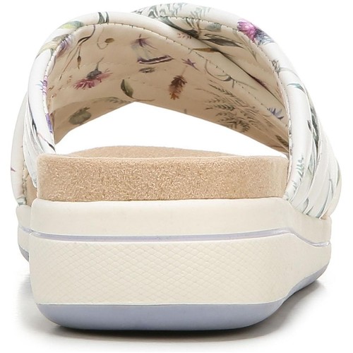 LifeStride Womens Panama White Slip On Wedge Sandals 8.5 Medium (B,M) BHFO 9512 - Bild 3 von 3