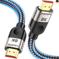 10K 8K Hdmi 2.1 Kabel 5 Meter [8K@60Hz, 4K@120Hz 144Hz, 48Gbps] Ultra High Speed