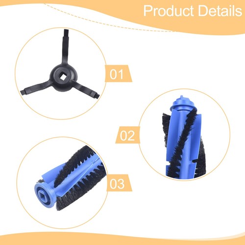 3pcs/set Für Robovac L35 Hybridroboter Schwarz Dauerhaft Gute Qualität - Bild 17 von 24