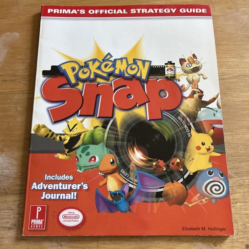 Pokemon Snap: Prima's Official Strategy Guide Nintendo 64 N64 Minor Cover Wear
