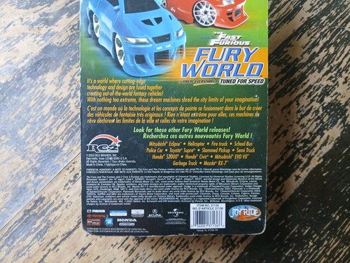 Rare Joyride Fury World Fast & Furious "Burnin' Blaster" Fire Truck FWFD RC2 - Picture 14 of 15