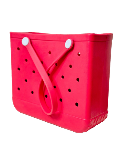 Waterproof Rubber Beach Tote Bag for Women, Medium Tote Bag for Beach, Pool Bag - Picture 5 of 9