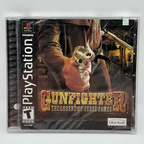 Gunfighter: The Legend of Jesse James (PlayStation 1) Black Label - NEU SEALED