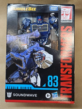 Transformers Studio Series 83 Voyager Class Bumblebee Movie SOUNDWAVE New