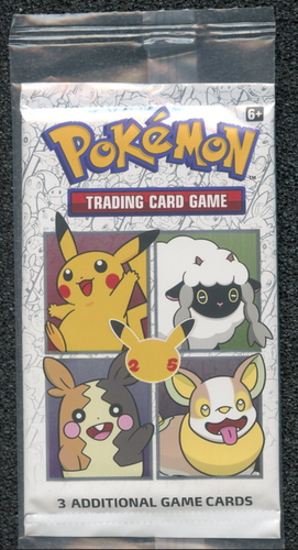 Pokémon Trading Card Game - 3 zusätzliche Spielkarten (sealed)