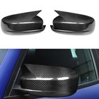 Carbon Fiber Car Side Door Rearview Mirror Cover For Dodge Charger 2015-23 2018