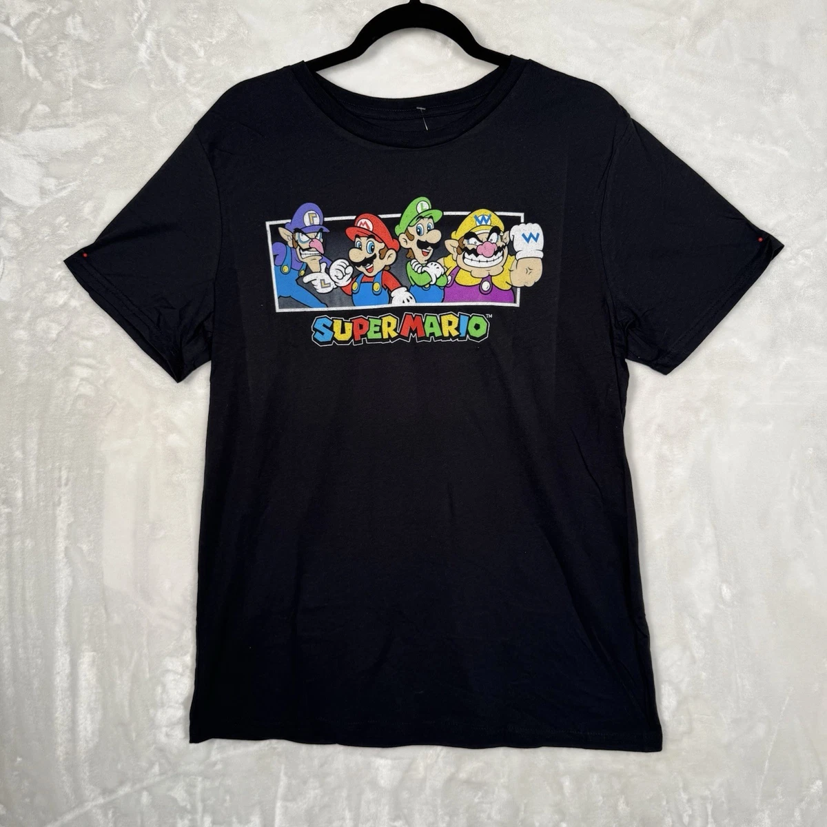 T-shirt homme Super Papa jeu vidéo brodé | Monsieur TSHIRT