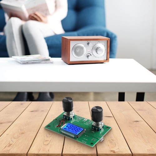 Wireless FM Receiver Module with LCD Display DIY Mini Stereo Receiver with PLL - Afbeelding 2 van 24