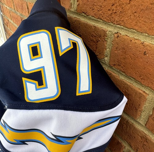 CAMISETA NIKE ON FIELD AZUL LOCAL DE SAN DIEGO LA CHARGERS PARA HOMBRE DE NICK BOSA #97 M MEDIANA - Imagen 4 de 8