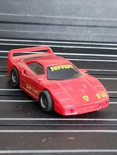 Tyco Ferrari F-40 Red/Yellow Nice Slot Car