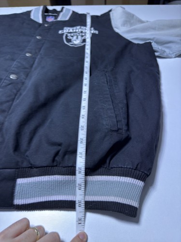 NFL Oakland Raiders 3 Time Super Bowl Champions Varsity Jacket Las Vegas 2XL - Picture 14 of 14