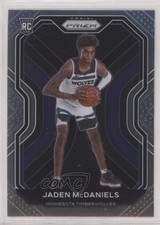 2020-21 Panini Prizm Jaden McDaniels #277 0x4h