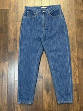 Levi  s 80s Mom Jean Womens 32x30 Tag 31 High Rise Relaxed Fit Medium Wash