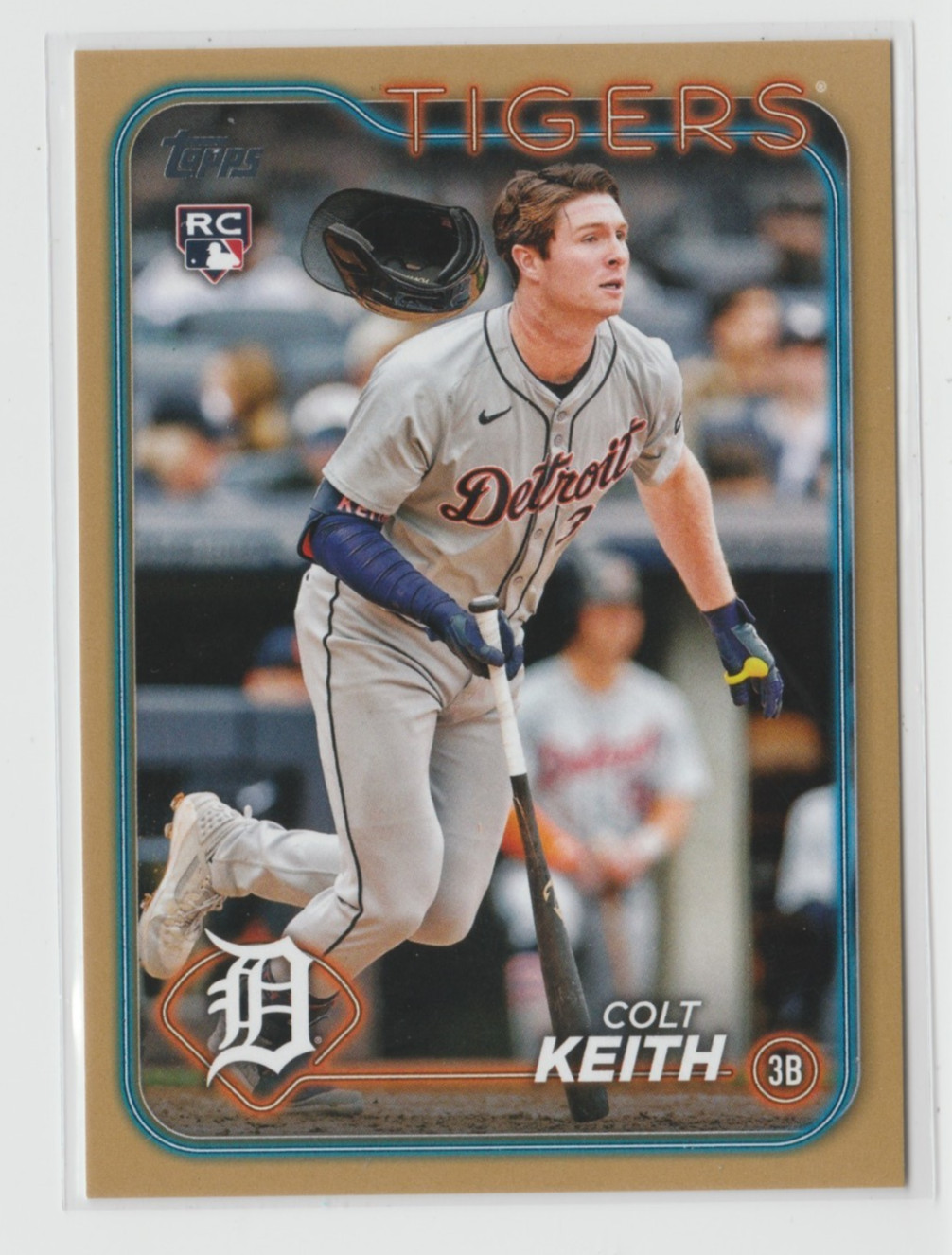 2024 Topps Update #US73 Colt Keith RC Gold Parallel # 1161/2024 Detroit Tigers