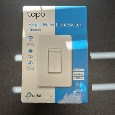 TP-Link Tapo S500D Smart 2.4GHz Wi-fi Light Dimmer Switch, Single Pole White