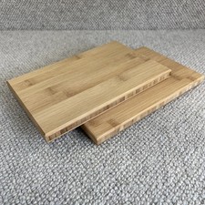 Bamboo Chopping Boards Set of 2 Small 23x15cm Cheese Wooden Kitchen Trays New