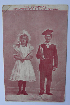 ''The Bohemians Instrumentalists & Comedy Artistes.'' Music Hall, Varieté (a35)