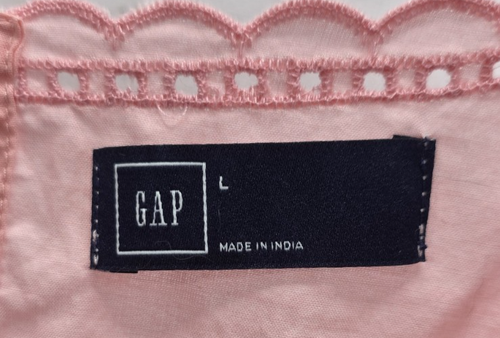 GAP Damen Shell mit gewellter Stickerei Größe L hellrosa - Bild 9 von 10