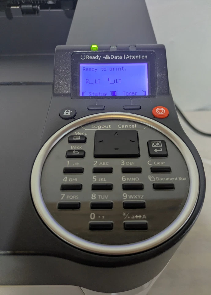 Kyocera Ecosys FS-4200DN Monochrome Laser Printer Duplex Network Commercial - Image 3 of 4