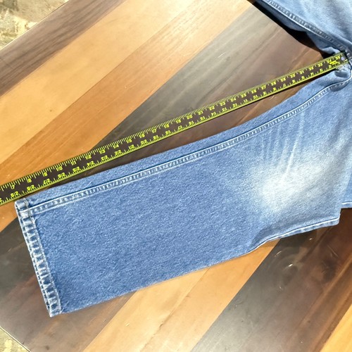 L.L. Bean Men's Jeans Classic Fit White-Wash Mid-Rise Blue Denim Pants Sz. 37x30 - Picture 15 of 16