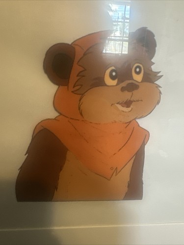 Star Wars Ewoks Animation Cel WICKET gerahmt mit Echtheitszertifikat 12,5 x 16 Zoll KOSTENLOSER VERSAND - Bild 2 von 6