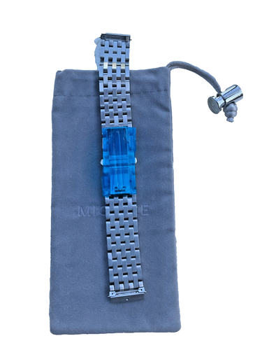 Michele Deco Ms18au246710 18mm 2 tone SS/YG watch bracele - fits Deco only - Picture 3 of 5