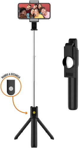 KSIX Extendable 70 cm Selfie Tripod and Bluetooth Remote Control - 第 5/5 張圖片