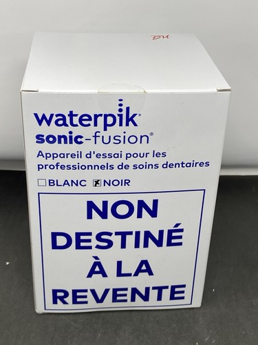 Waterpik Sonic-Fusion Professional Electric Toothbrush Water Flosser BLACK NEW - Picture 2 of 4