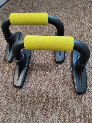 Crane Parallettes Liegestützstangen, 1 Paar Werkzeug für Home Gym, rutschfest £10 gebraucht