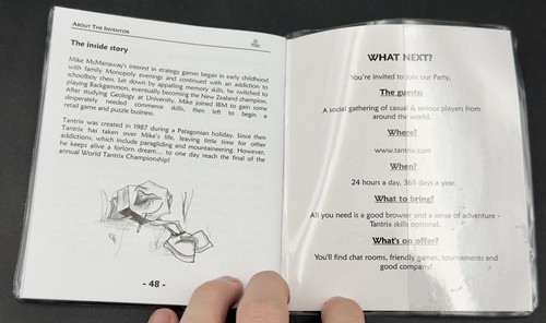 Tantrix Game Pack Puzzle Spiel Verpackung geöffnet ABER EINE TÜTE PLÄTTCHEN VERSIEGELT - Bild 16 von 23