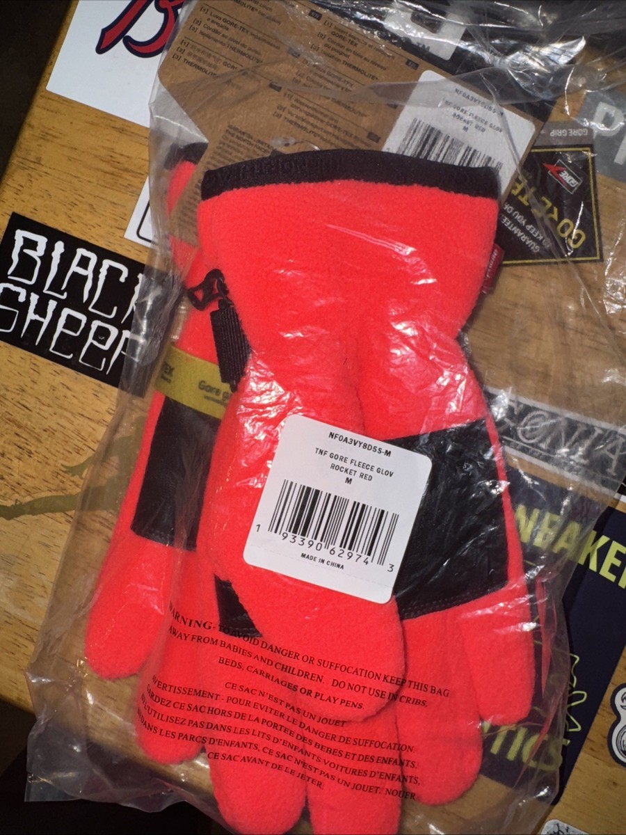 新品 Supreme THENORTHFACE FLEECE GLOVE M Supreme The North