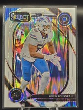 GREG ROSSEAU 2024 Panini Select - Club Level White Shock  /199 #272 (BILLS) 