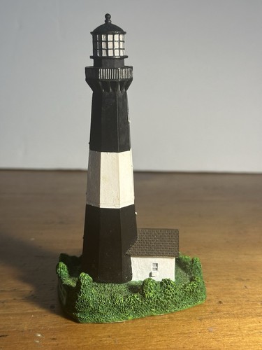 Geo. Z. Lefton - Faro Tybee 5” pintado a mano - Georgia 1999 - CCM 12797 - Imagen 3 de 8