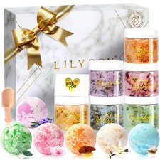 Valentines Day Gifts for Women - 15 Pcs Luxury Spa Gift Set Bath and Body Gif...