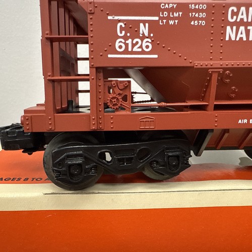 Lionel 6-6126 O Gauge Canadian National Ore Car #6126 USED IN BOX--SEE PICS - Picture 3 of 8