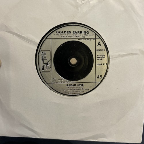 GOLDENER OHRRING - Radar Love 7" Single Vinyl Schallplatte 1973 Track 2094-116 sehr guter Zustand +
