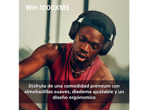 Auriculares inalámbricos - SONY WH1000XM5B.CE7 - Imagen 10 de 12