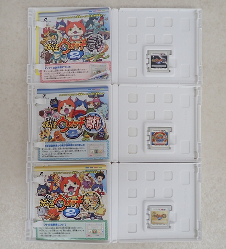 Yokai Watch 3DS 12Games set Nintendo Japan Ver. Sword Magnum Sukiyaki Sushi - Picture 4 of 10