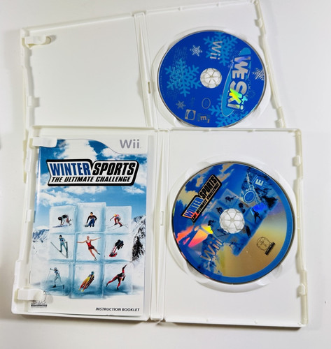 Lot of 2 Nintendo Wii Games Winter Sports And We Ski Games ML370 - Picture 2 of 3