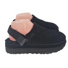 UGG GOLDENSTAR CLOG WOMEN CLOG SUEDE BLACK US 9/UK 7/EU 40