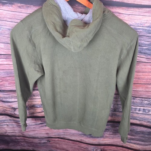 Sudadera con Capucha Starter Cremallera Caqui Verde Mediana Nueva - Imagen 2 de 7