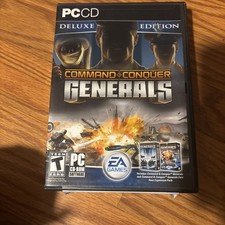 Command and Conquer Generals: Deluxe Edition - PC 3 Discs (missing 1)