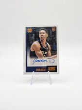 Juwan Durham 2021 Panini Chronicles Score RC Auto #SR-JDU Notre Dame